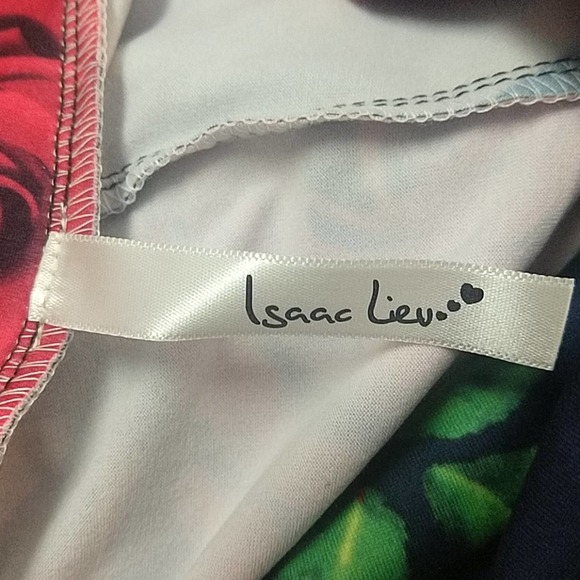 Isaac Leiv Maxi Fold over Skirt in Floral Navy L - Picture 7 of 8